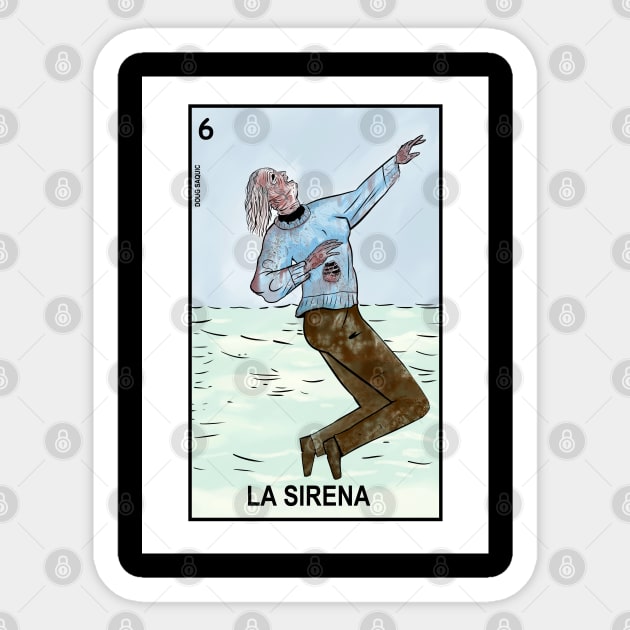 La Sirena Pamela Loteria Sticker by DougSQ